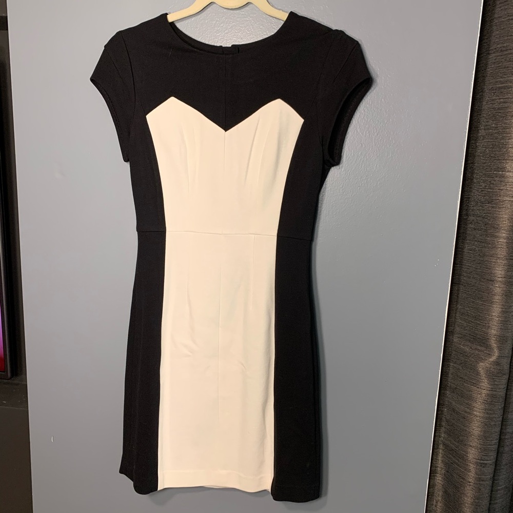 Victoria’s Secret Bodycon Dress in Black & White 4